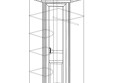 Шкаф угловой Алиса Шкаф угловой Алиса