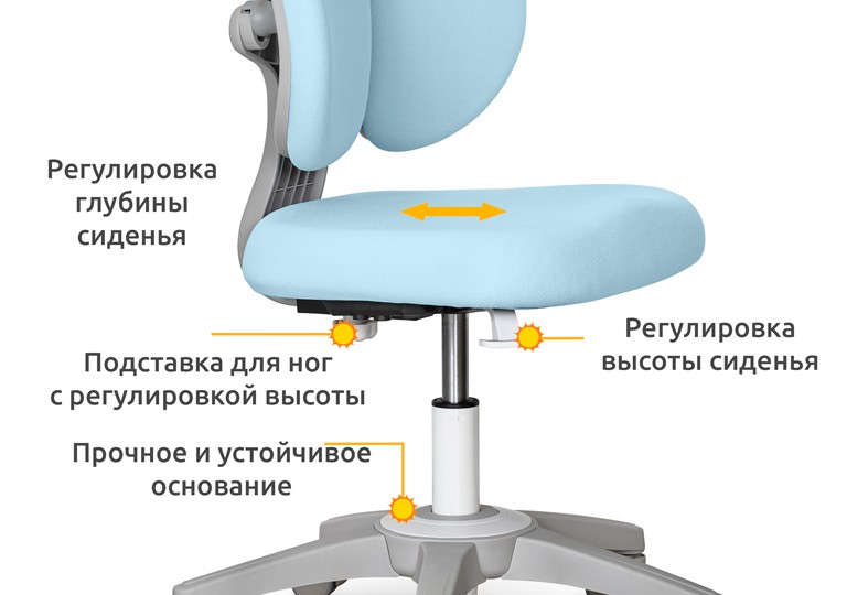 Детское кресло ErgoKids Sprint Duo Lite (Y-412 Lite)