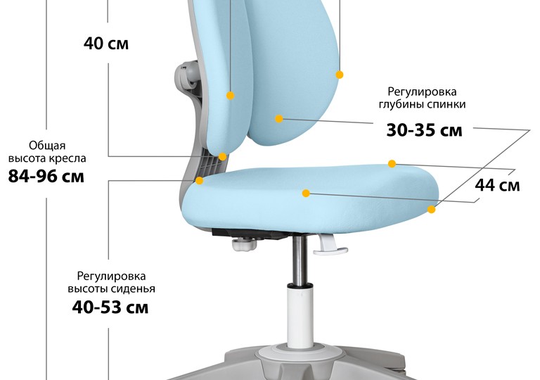Детское кресло ErgoKids Sprint Duo Lite (Y-412 Lite)