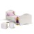 Кровать классик "Princess" №2 белое или розовое изголовье