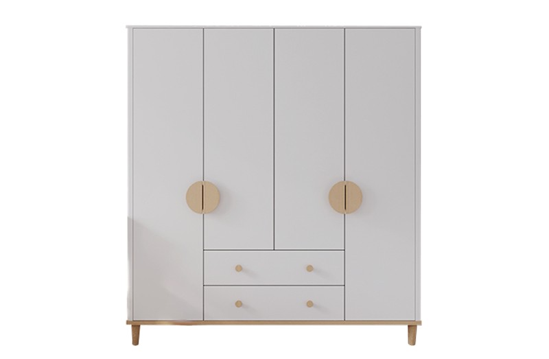 Шкаф 4-х дверный Эмма 11, с двумя ящиками