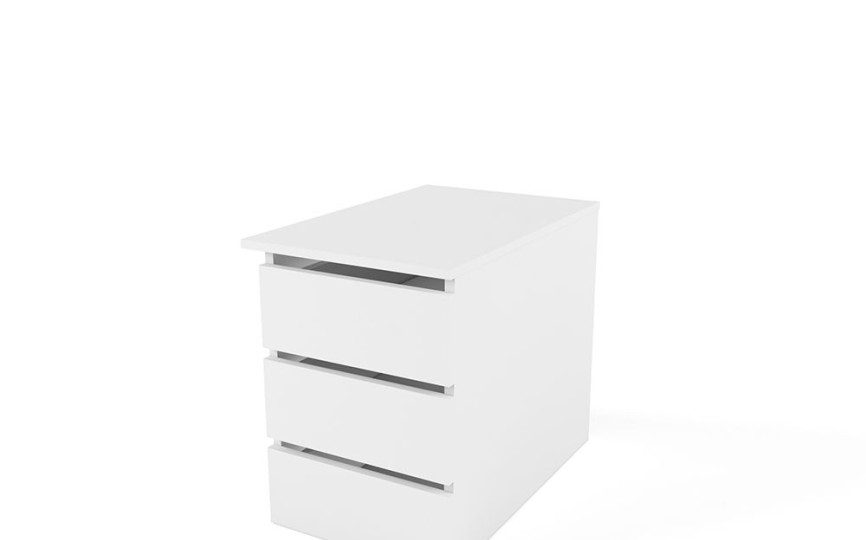 Тумба в шкаф Тури Белый