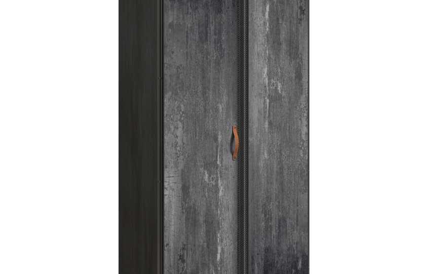 Шкаф двухдверный Dark Metal