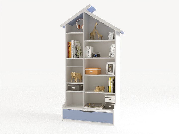 Стеллаж из серии Домик белый