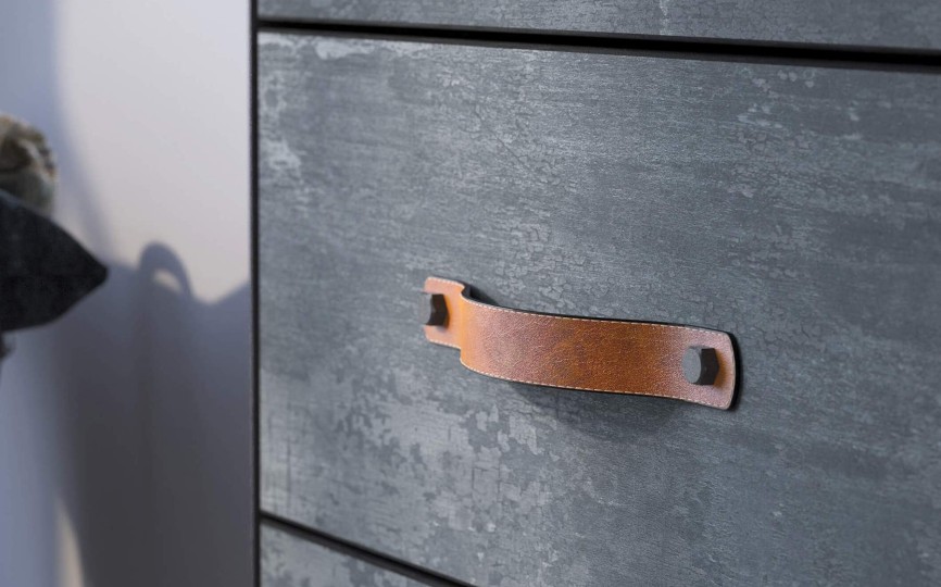 Комод Dark Metal высокий