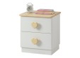 Тумба прикроватная узкая, два ящика Тимберика Кидс №3