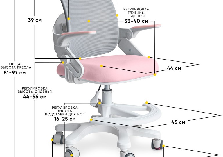 Детское кресло ErgoKids Dumbo Air (Y-308)
