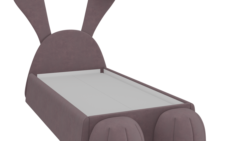 Кровать Алиса с пуфами, заяц