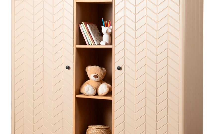 Комод Грета №43, две двери и полки