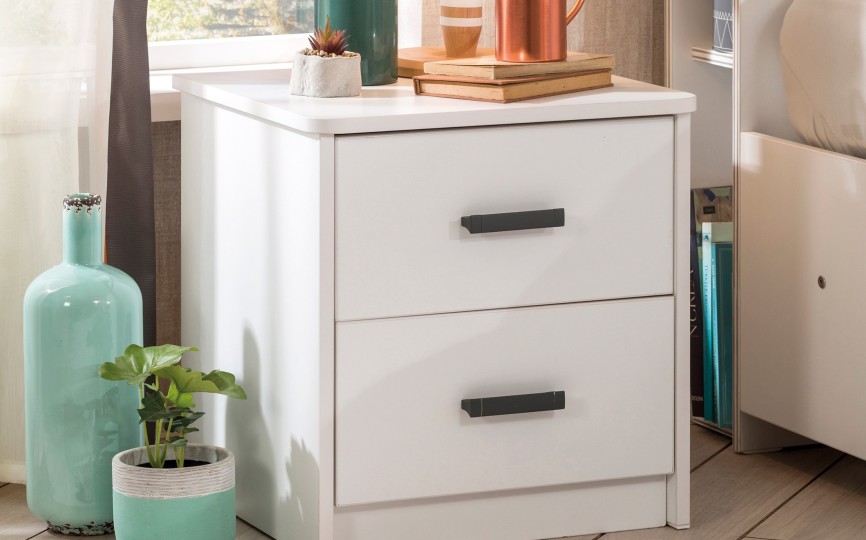 Прикроватная тумбочка "White", W-1601