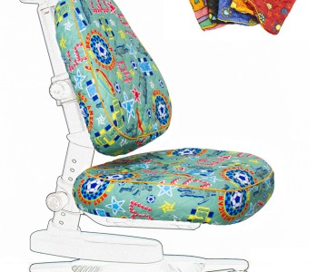 Чехол ZB для кресла Newton / Match, зеленая с мячами