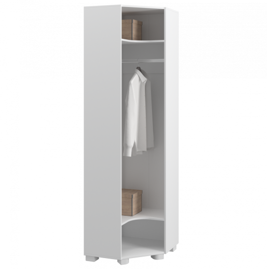 Шкаф угловой «Монблан» с зеркалом МБ-20К