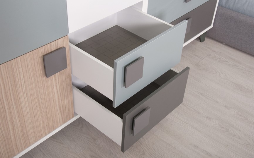 Детская комната "Димика" (серый)