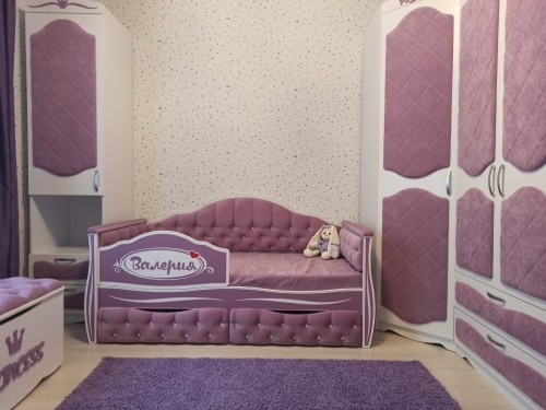 Детская кровать "Иллюзия" 160 с двумя ящиками