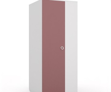 Шкаф угловой правый Смарти Пинк ШУ