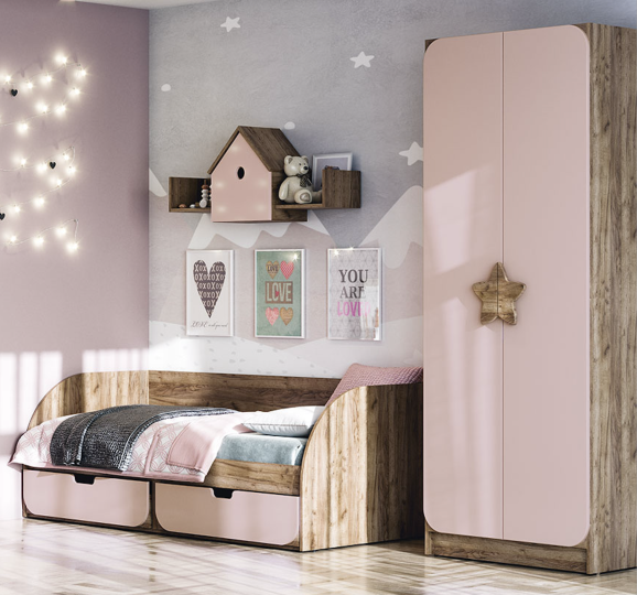 Шкаф двухдверный многофункциональный Колибри Шкаф двухдверный многофункциональный Колибри