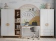 Шкаф 3-х дверный Эмма 14 с отсеком для книг Шкаф 3-х дверный Эмма 14 с отсеком для книг