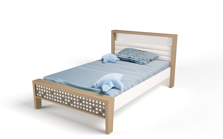 Кровать №1 MIX (розовый или голубой), 190х120 см