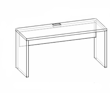 Стол прямой Димика Стол прямой Димика