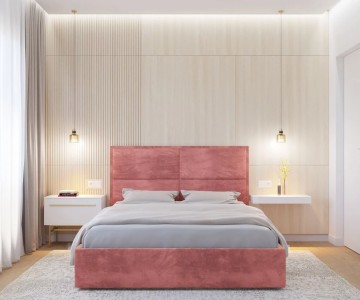 Кровать "Мальта 4 прямоугольника"