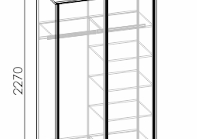 Шкаф-купе Смарти Пинк Шкаф-купе Смарти Пинк