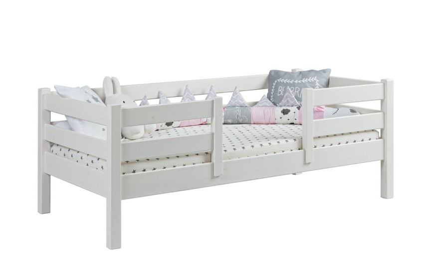 Кровать тахта с горизонтальными рейками Тимберика Кидс N3