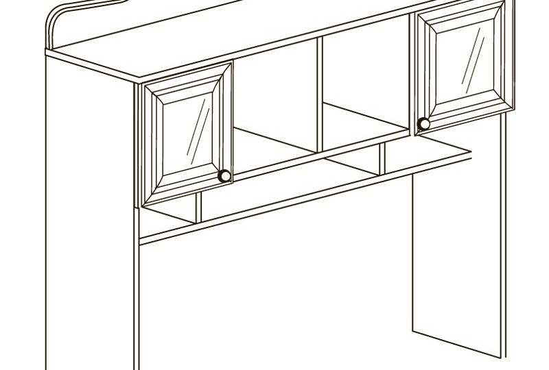 Надставка стола письменного Алиса Надставка стола письменного Алиса