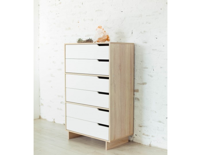 Комод Квадро, 6 ящиков