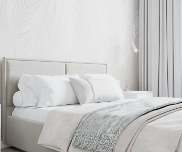 Кровать "Мальта 2 прямоугольника" Кровать "Мальта 2 прямоугольника"