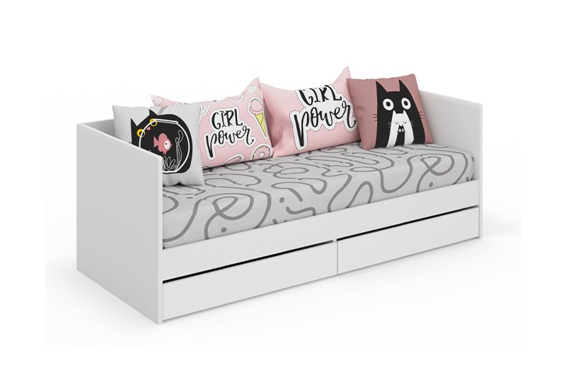 Кровать Смарти Пинк КР1