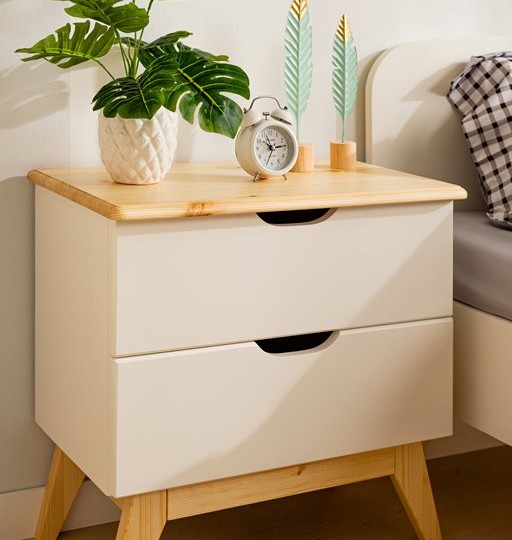 Тумба прикроватная, два ящика Тимберика Кидс №6 на ножках