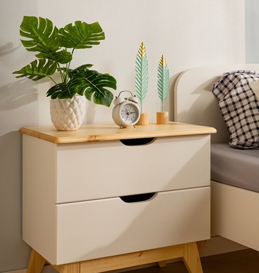 Тумба прикроватная, два ящика Тимберика Кидс №6 на ножках