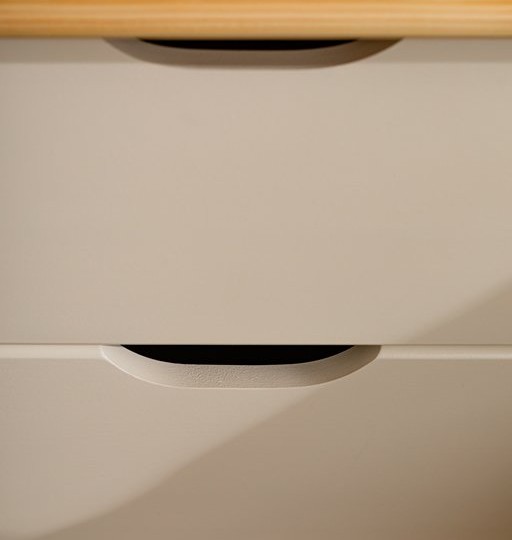 Тумба прикроватная, два ящика Тимберика Кидс №6 на ножках