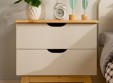 Тумба прикроватная, два ящика Тимберика Кидс №6 на ножках
