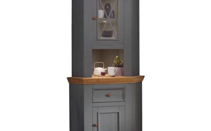 Буфет Форест Графит угловой