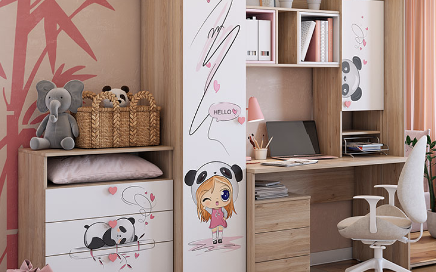 Комод Панда высокий 27.01