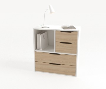 Комод из серии Домик белый Комод из серии Домик белый