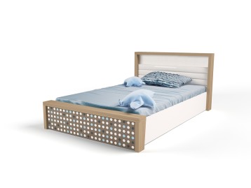 Кровать №5 с подъемным механизмом MIX (розовый или голубой), 190х120 см