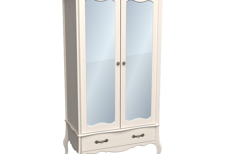 Шкаф двухдверный с зеркалом "Лебо"