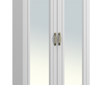 Шкаф двухдверный с зеркалом «Монблан» МБ-21К Шкаф двухдверный с зеркалом «Монблан» МБ-21К