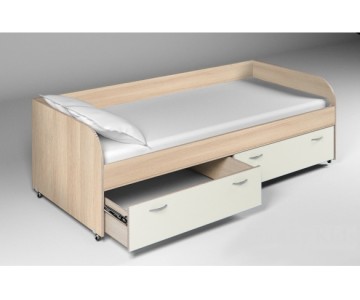 Кровать детская 13/53 СВ Фанки Кидз 180x80cм (Азбука Мебели)