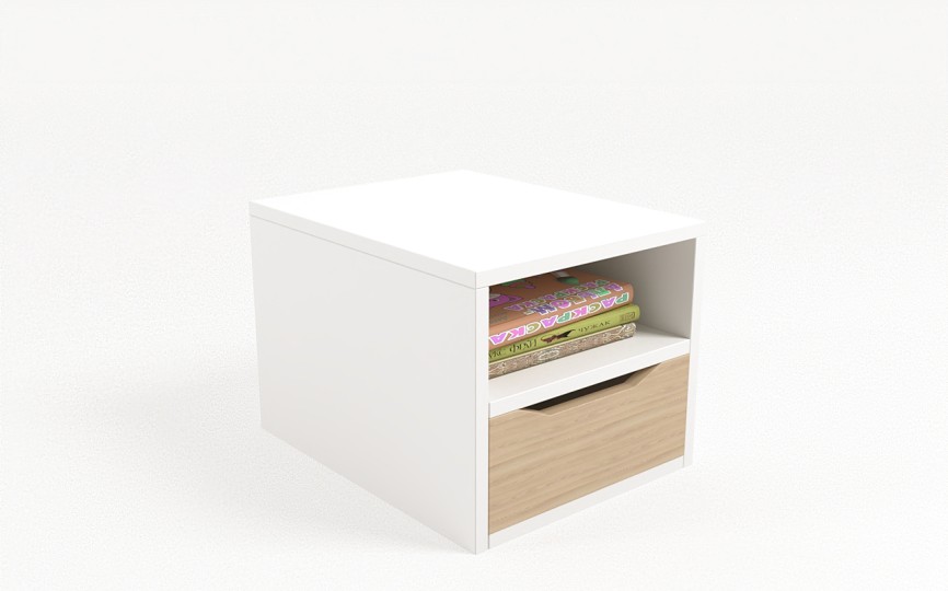 Тумбочка из серии Домик белый