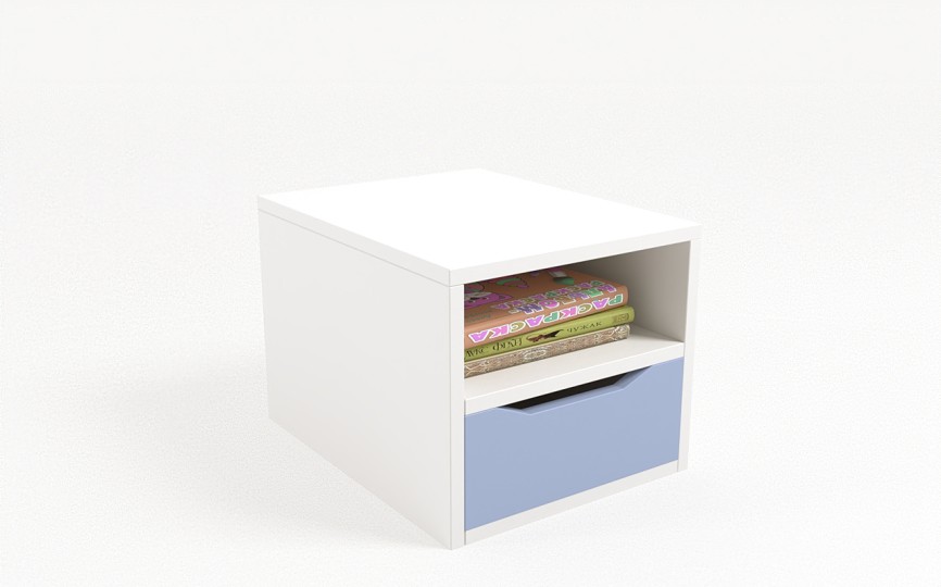 Тумбочка из серии Домик белый