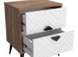 Тумба прикроватная Астрид АР-04 дуб крафт табачный/бланж