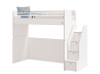 Двухъярусная кровать Studio White набор 1 (90x200 см) 
