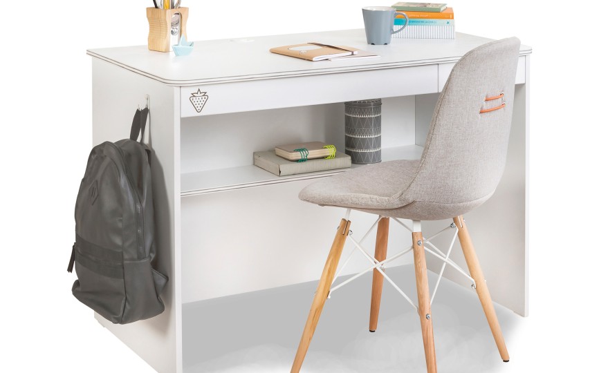 Письменный стол малый "White", W-1101