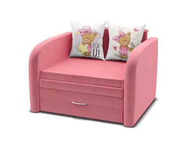 Диван Мультик Мишки розовый 