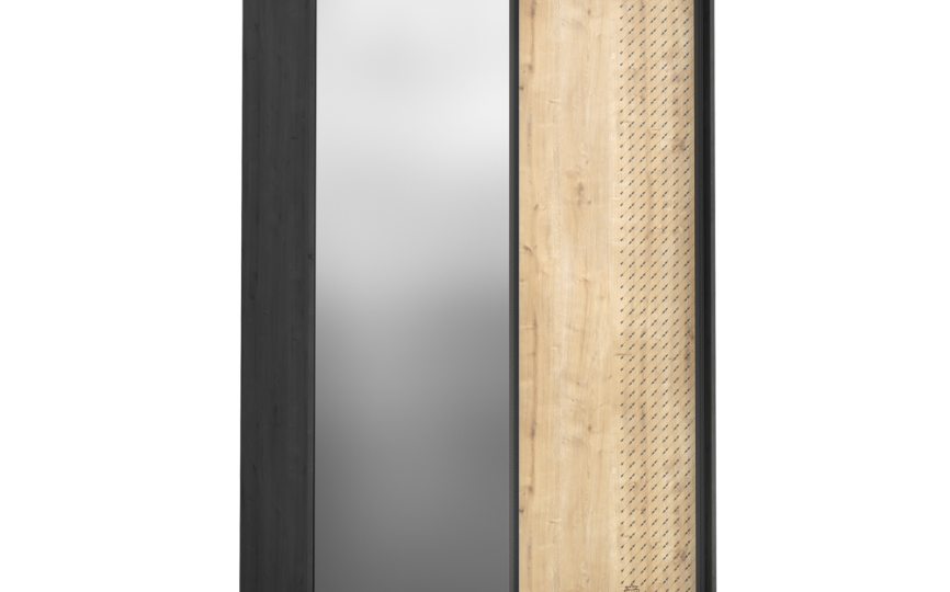 Шкаф купе Black с зеркалом