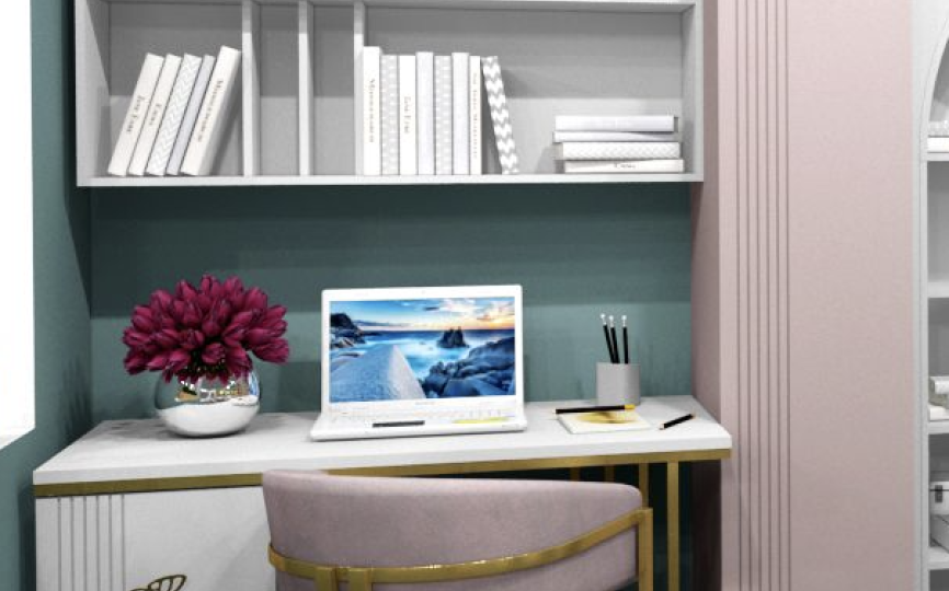 Стол письменный с тумбой Мишель Галатея Стол письменный с тумбой Мишель Галатея