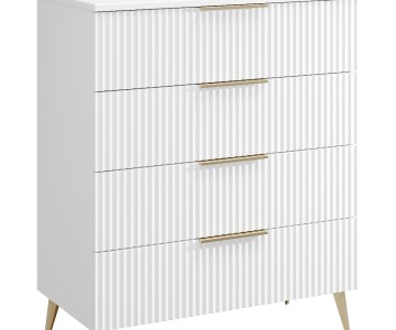 Комод Афина АФ-01 белый бриллиант/бланж